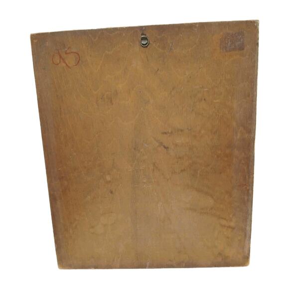 1930s Mistress Mary Quite Contrary Ruth E Newton Nursery Print Wall Art Wood VNT - Picture 13 of 16